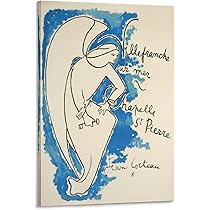 アートポスター ジャン・コクトー エキシビジョンポスター Amazon.co.jp: ジャン・コクトー 絵画アートvillefranche Sur